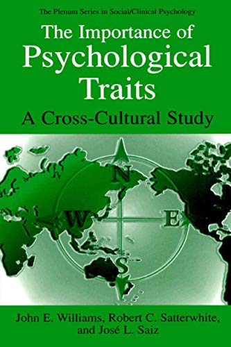 9780306458897: The Importance of Psychological Traits: A Cross-Cultural Study (The Springer Series in Social Clinical Psychology)
