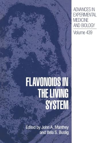 Imagen de archivo de Flavonoids in the Living System (Advances in Experimental Medicine & Biology) a la venta por HPB-Red