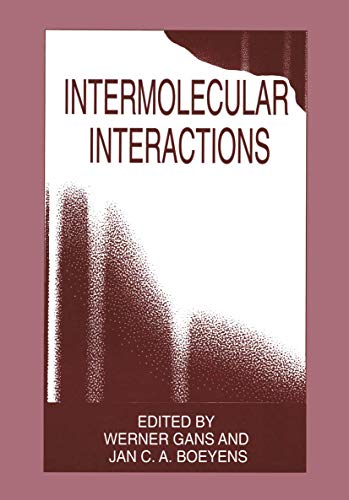 9780306459221: Intermolecular Interactions (Perspectives in Individual)