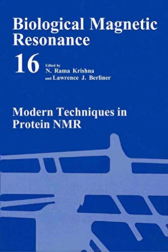 Beispielbild fr Modern Techniques in Protein NMR (Biological Magnetic Resonance 16) zum Verkauf von Zubal-Books, Since 1961