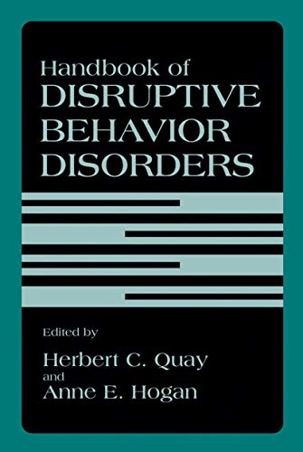 9780306459740: Handbook of Disruptive Behavior Disorders