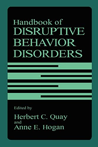 Imagen de archivo de Handbook of Disruptive Behavior Disorders a la venta por The Chatham Bookseller