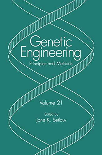 Stock image for Genetic Engineering: Principles and Methods, Volume 21 for sale by Tiber Books