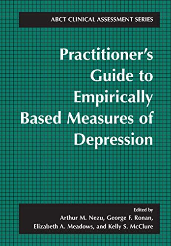 Stock image for Practitioner's Guide to Empirically-Based Measures of Depression for sale by Better World Books