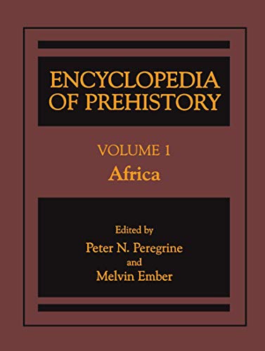 9780306462559: Encyclopedia of Prehistory: Volume 1: Africa (Elgar Reference Collection)