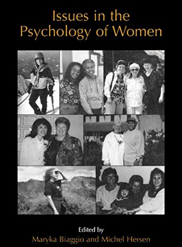Stock image for Issues in the Psychology of Women for sale by Better World Books