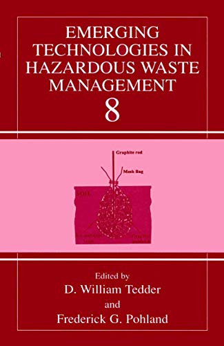 Imagen de archivo de Emerging Technologies In Hazardous Waste Management 8 a la venta por Basi6 International
