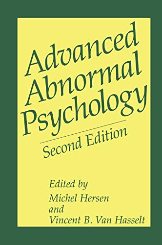 Beispielbild fr Advanced Abnormal Psychology zum Verkauf von HPB-Red
