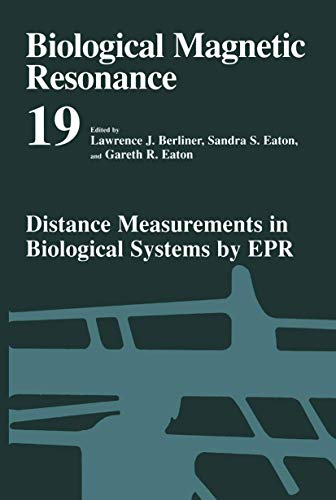 Stock image for Distance Measurements in Biological Systems by EPR for sale by ThriftBooks-Dallas