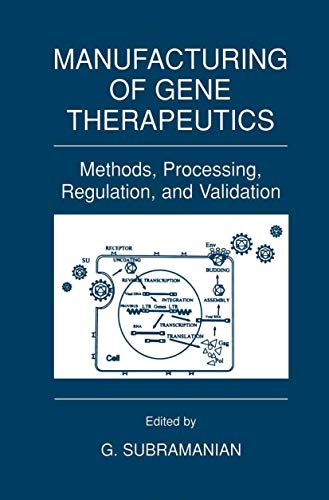 Manufacturing of Gene Therapeutics: Methods, Processing , Regulation and Validation