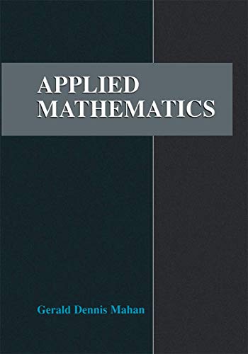 Imagen de archivo de Applied Mathematics a la venta por International Book Project