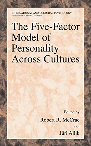 

The Five-Factor Model of Personality Across Cultures (International and Cultural Psychology) [Soft Cover ]
