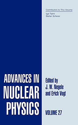 9780306477089: Advances in Nuclear Physics: Volume 27 (Advances in Nuclear Physics, 27)