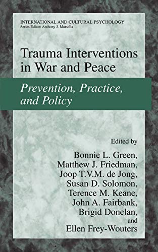 Beispielbild fr Trauma Interventions in War and Peace : Prevention, Practice, and Policy zum Verkauf von Better World Books