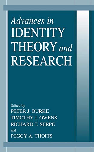 Beispielbild fr Advances In Identity Theory And Research zum Verkauf von Basi6 International