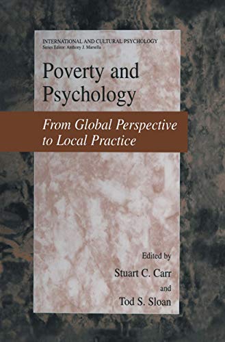 Beispielbild fr Poverty and Psychology: From Global Perspective to Local Practice zum Verkauf von ThriftBooks-Dallas