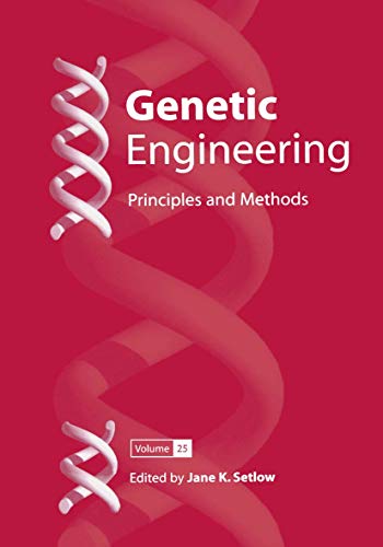 Stock image for Genetic Engineering: Principles and Methods (Volume 25) for sale by Anybook.com