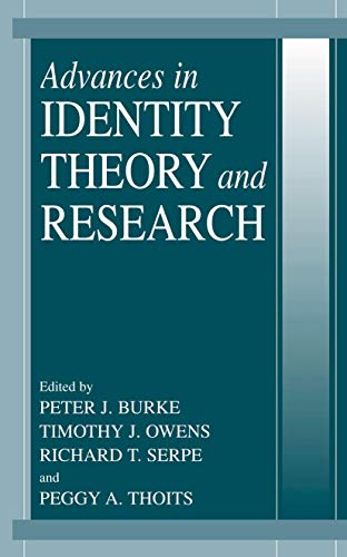 Stock image for Advances in Identity Theory and Research for sale by Better World Books