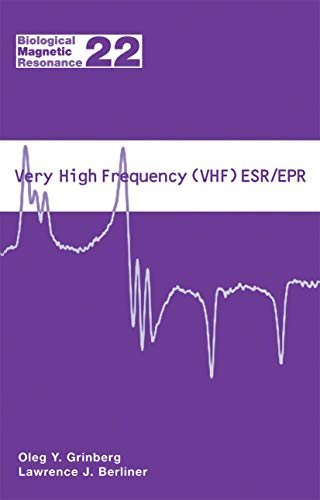 Stock image for Very High Frequency (VHF) ESR/EPR for sale by Majestic Books
