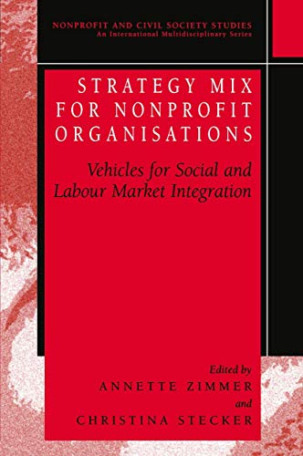 9780306484865: Strategy Mix for Nonprofit Organisations: Vehicles For Social And Labour Market Integrations