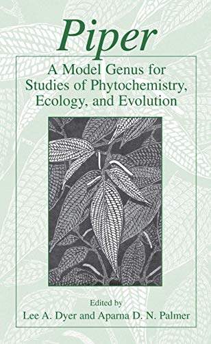 Imagen de archivo de Piper : A Model Genus For Studies Of Phytochemistry, Ecology, And Evolution a la venta por Basi6 International