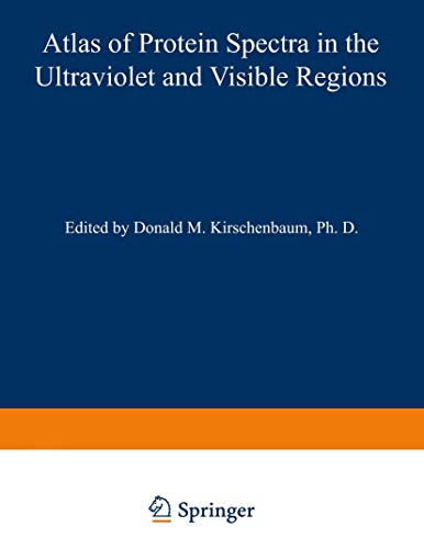 9780306651595: Atlas of Protein Spectra in the Ultraviolet and Visible Regions
