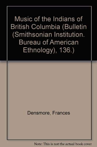 9780306705076: Music Of The Indians Of British Columbia