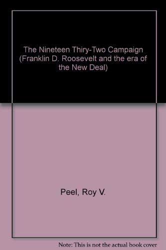 9780306705670: The 1932 Campaign: An Analysis