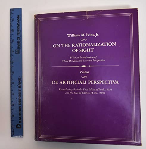 Imagen de archivo de On The Rationalization Of Sight (Da Capo Press Series in Graphic Art) a la venta por Dunaway Books