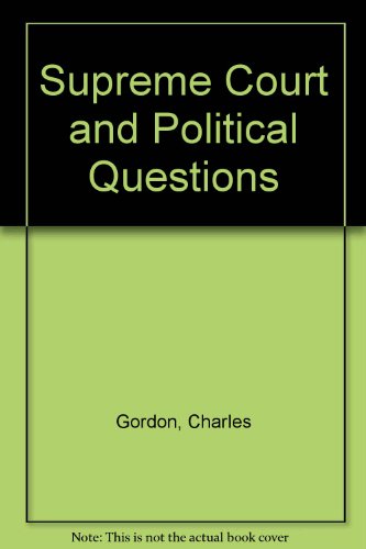 Stock image for Supreme Court and Political Questions for sale by Better World Books