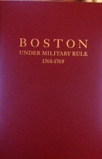 Beispielbild fr Boston under Military Rule 1768-1769 zum Verkauf von Better World Books