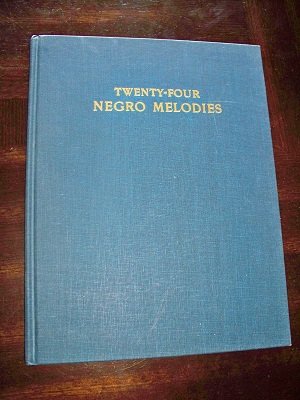 Twenty Four Negro Melodies (9780306760235) by Coleridge-taylor, Samuel