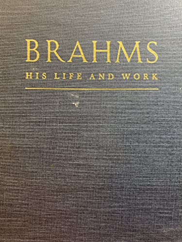 Beispielbild fr Brahms: His Life and Work zum Verkauf von Anybook.com