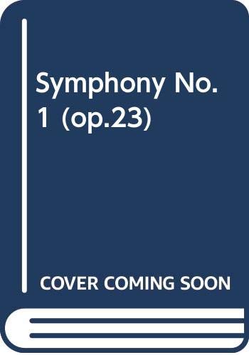 Imagen de archivo de Symphony No. 1 : Opus 23 a la venta por Better World Books
