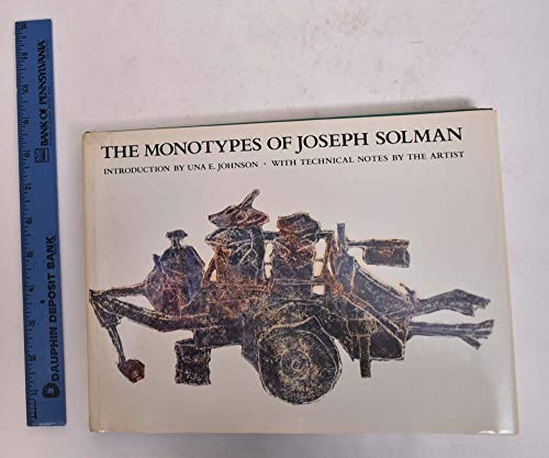 Stock image for The Monotypes of Joseph Solman for sale by Better World Books