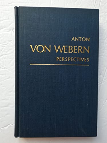 Beispielbild fr Anton Von Webern: Perspectives zum Verkauf von Anybook.com