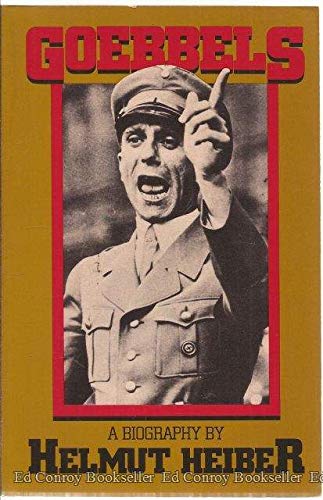 Imagen de archivo de Goebbels (Da Capo Paperback) a la venta por Basement Seller 101