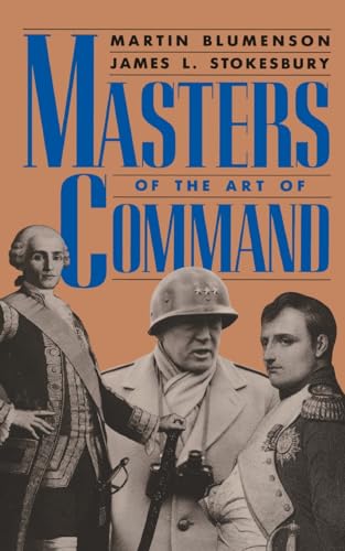 Beispielbild fr Masters Of The Art Of Command (A Da Capo paperback) zum Verkauf von Wonder Book