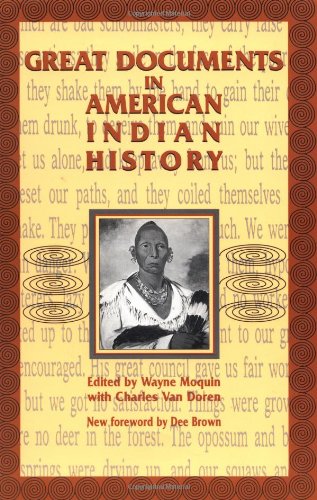 Imagen de archivo de Great Documents In American Indian History a la venta por SecondSale