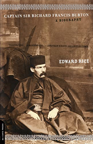 Beispielbild fr Captain Sir Richard Francis Burton: A Biography Rice, Edward zum Verkauf von Aragon Books Canada