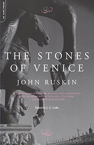Imagen de archivo de Stones of Venice a la venta por Books From California