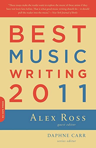 Stock image for Best Music Writing 2011 for sale by Better World Books: West