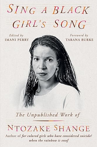 9780306828515: Sing a Black Girl's Song: The Unpublished Work of Ntozake Shange