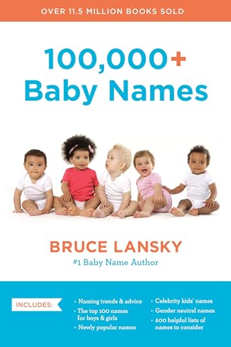 Stock image for 100,000+ Baby Names for sale by Kennys Bookstore