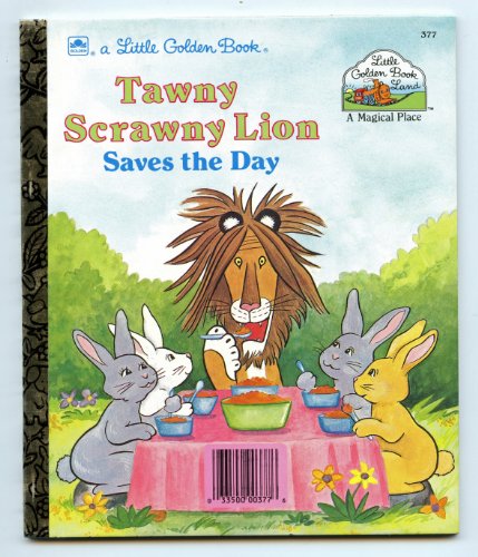 Stock image for Tawny Scrawny Lion Saves/Day l (Little Golden Book) for sale by Gulf Coast Books