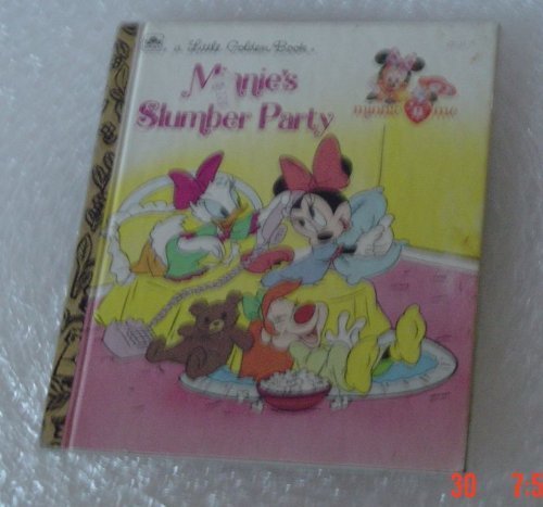 Stock image for Minnie's slumber party (A Little golden book) for sale by Jenson Books Inc