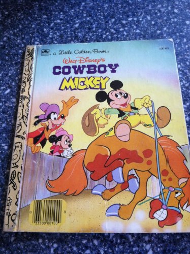 Beispielbild fr Walt Disney's Cowboy Mickey (Little golden books) zum Verkauf von Gulf Coast Books