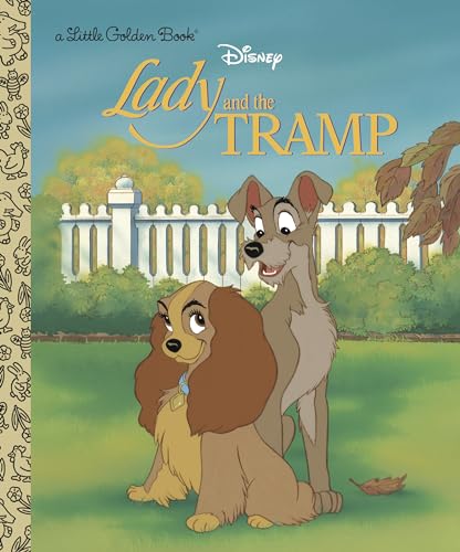 Beispielbild fr Lady and the Tramp (Disney Lady and the Tramp) (Little Golden Book) zum Verkauf von SecondSale