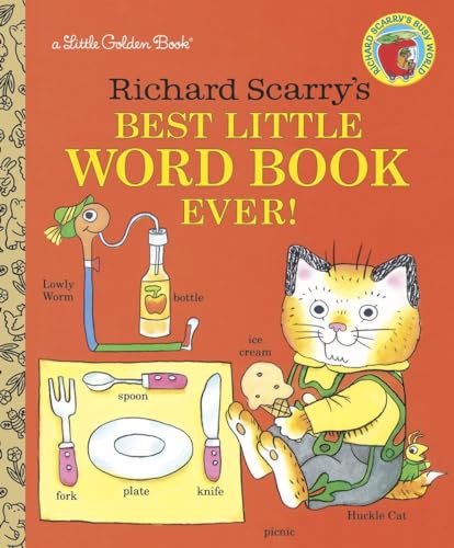 9780307001368: Richard Scarry's Best Little Word Book Ever (Little Golden Book)