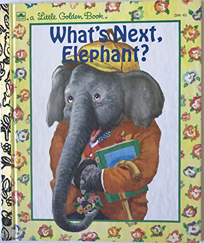 Beispielbild fr The Big Elephant A Little Golden Book zum Verkauf von WBookBear